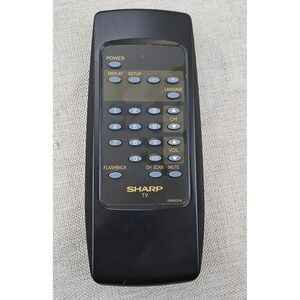 Sharp G0962CESA TV Remote Control Black OEM Replacement Remote